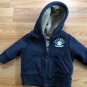 6-9 month thick winter hoodie for baby